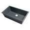 Alfi Brand Titanium 33" Sgl Bowl Undermount Granite Composite Kitchen Sink AB3322UM-T - alternate 4